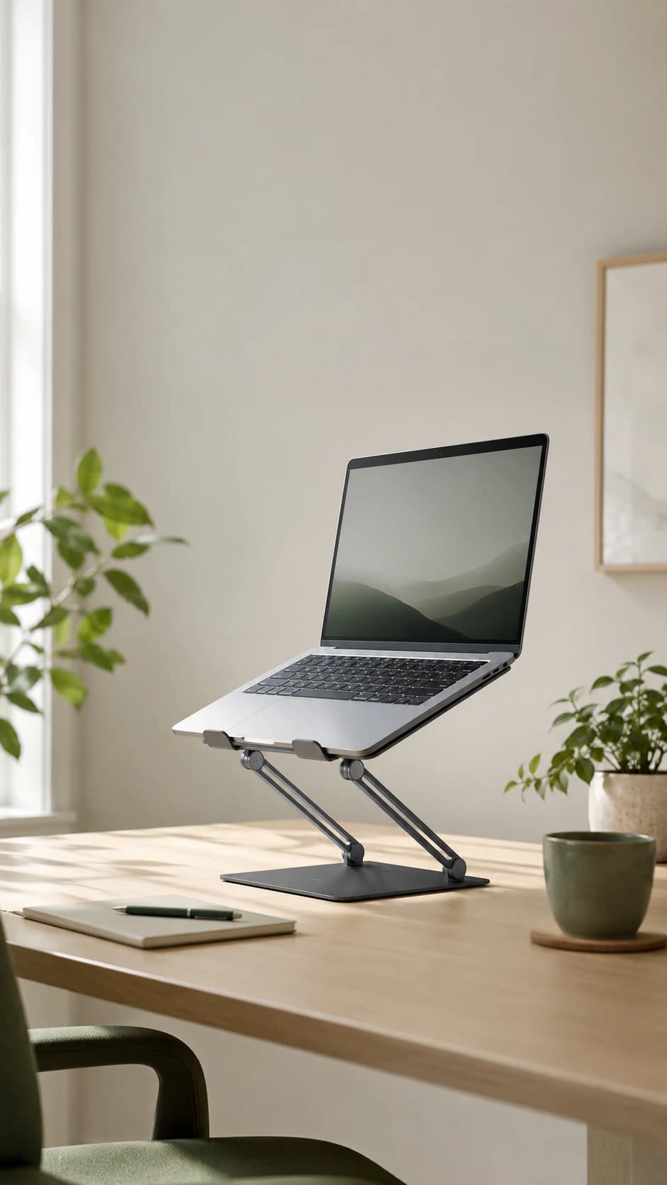 Foldable laptop stand scene thumbnail